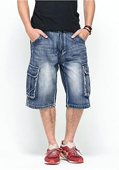 パンツ Cargo Shorts Combined Denim Pants Empyre Easy Now Cargo Ultra Loose Black Denim Skate Shorts | Zumiez